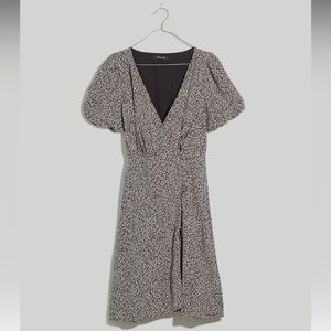 (F33) Wrap Mini Dress in Tudor Floral